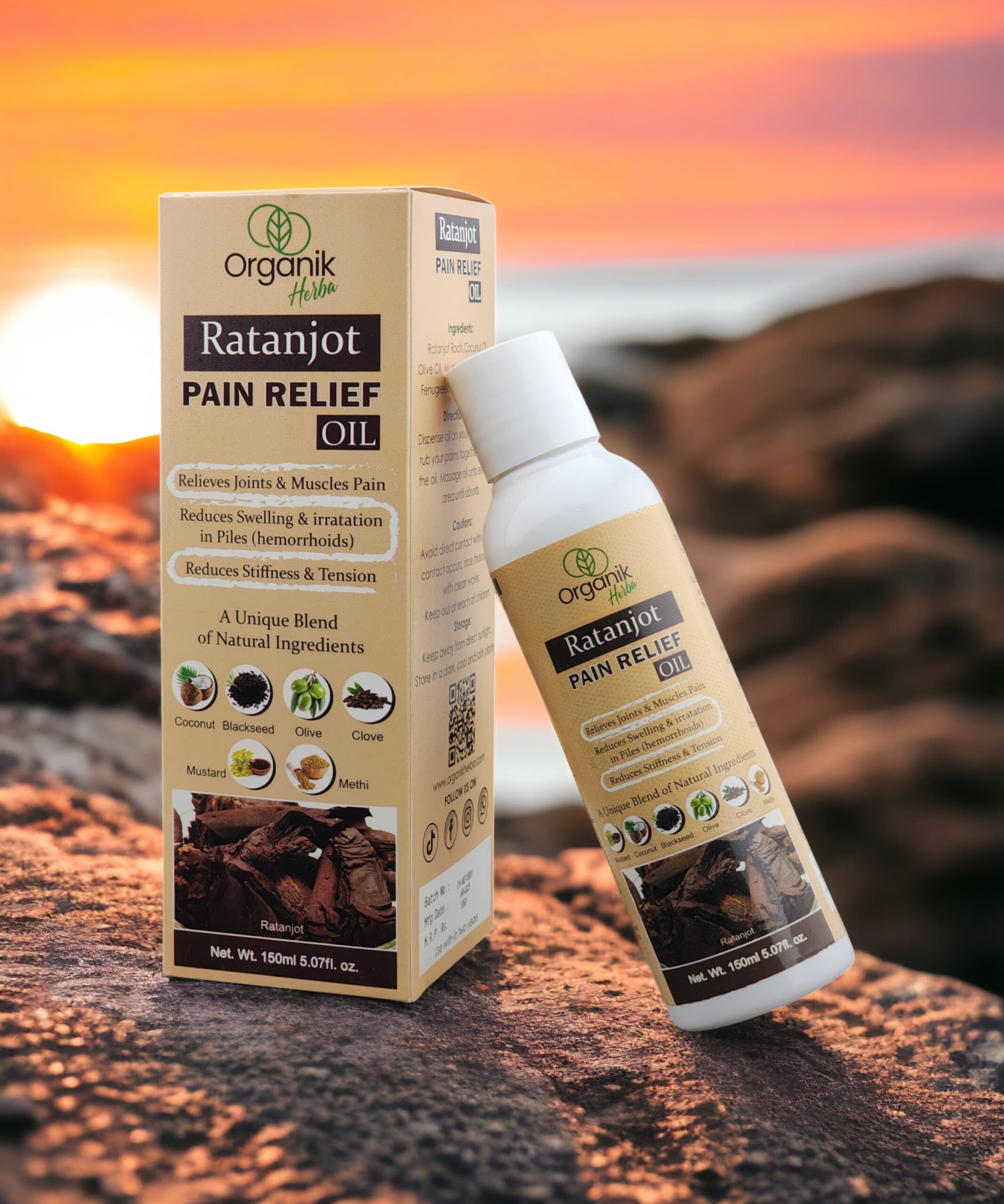Ratanjot Pain Relief Oil for Joint & Muscle Comfort - Image 3