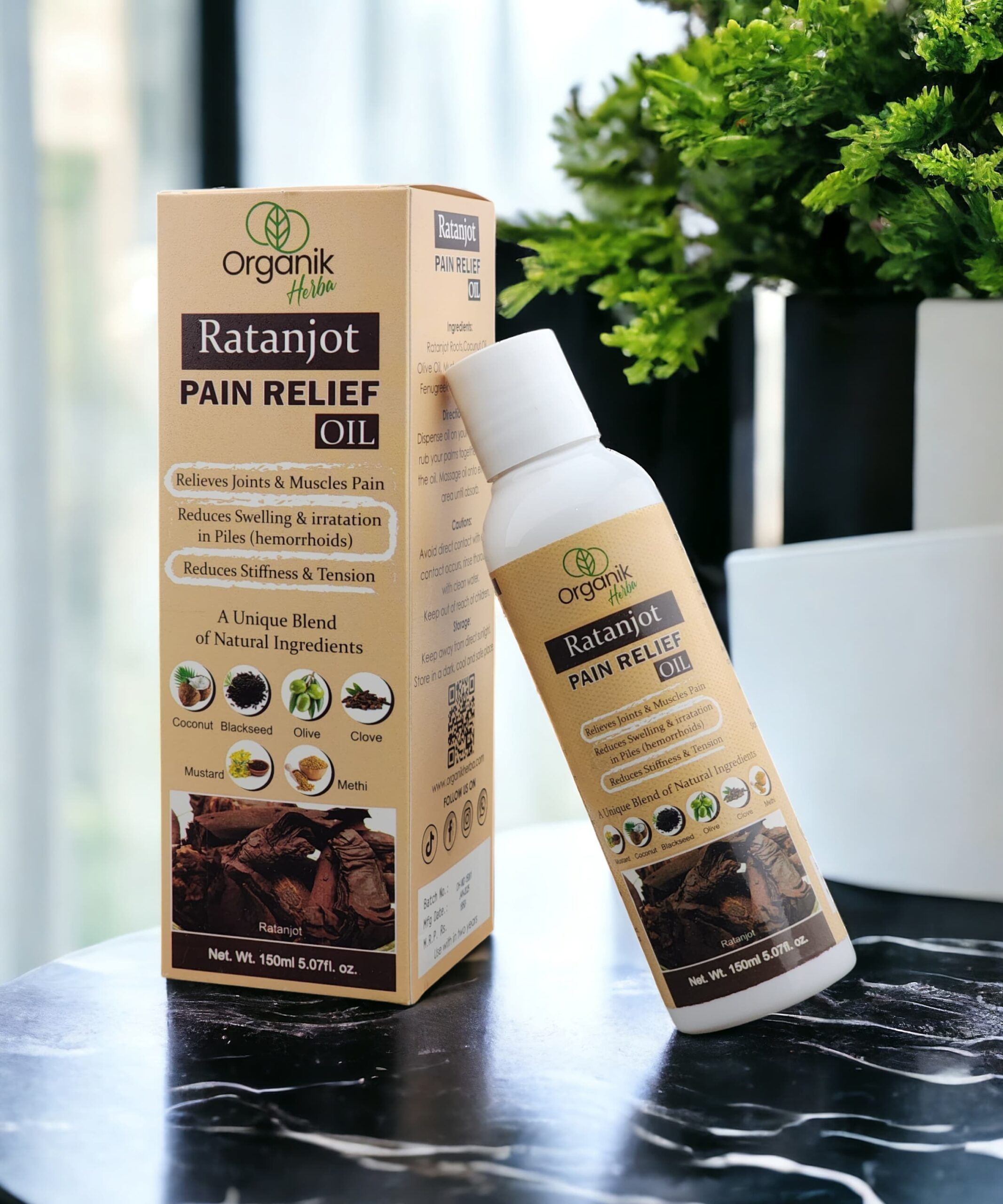 Ratanjot Pain Relief Oil for Joint & Muscle Comfort - Image 4