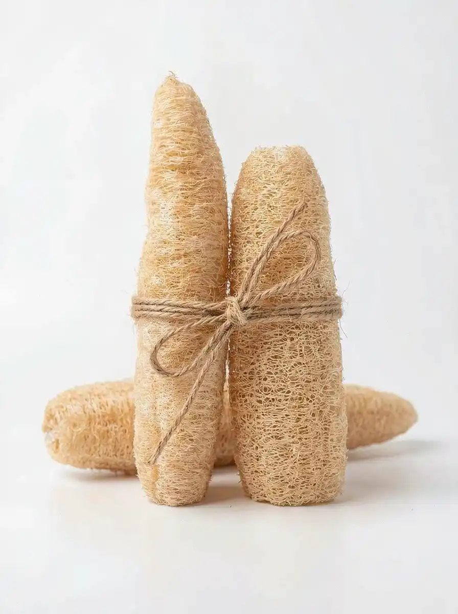 Natural Loofah Sponge | Eco-Friendly Exfoliating Body Scrubber for Smooth, Glowing Skin