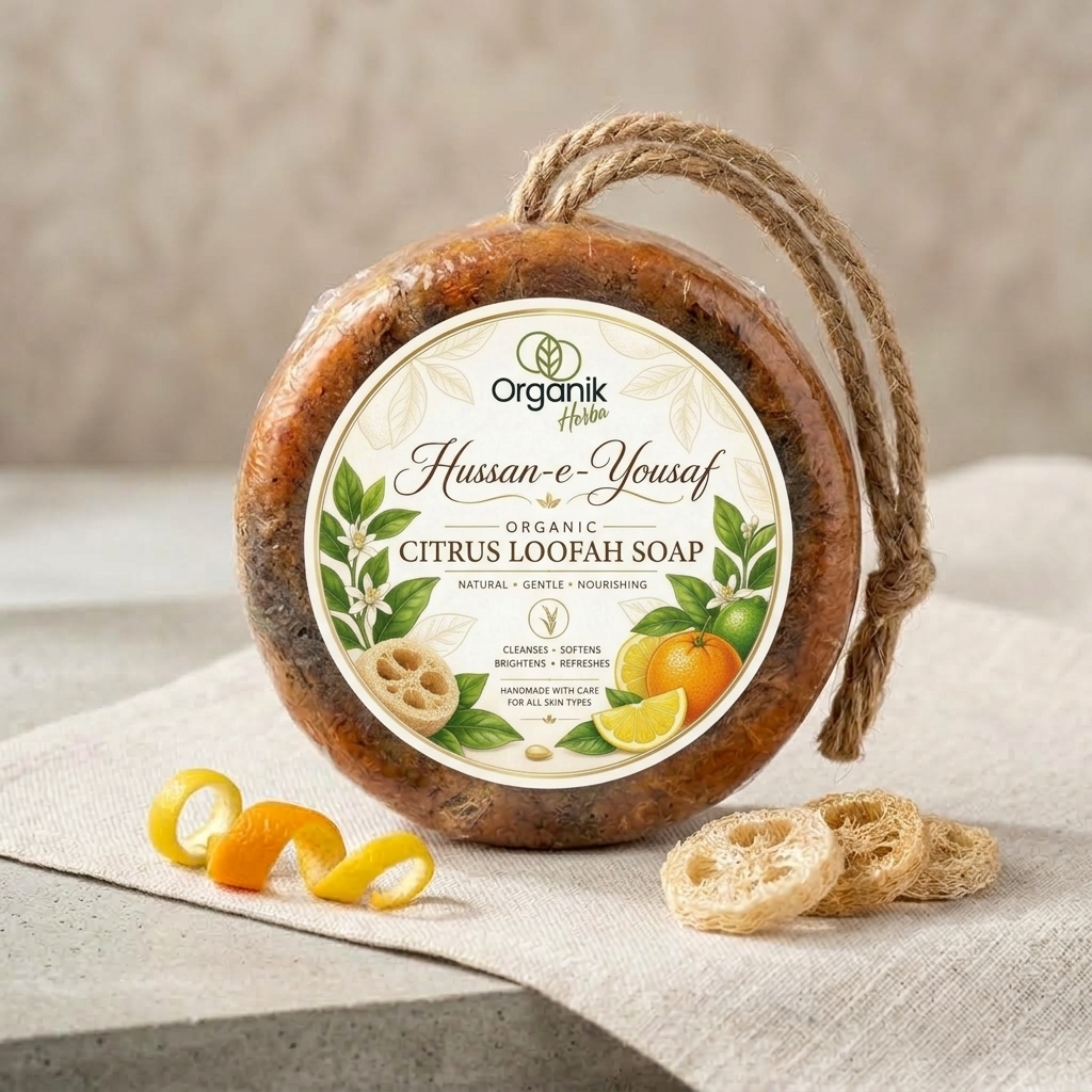 Citrus Loofah Soap
